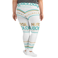Plus Size All-Over Print Leggings