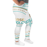 Plus Size All-Over Print Leggings