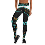 Couture Black Yoga Leggings