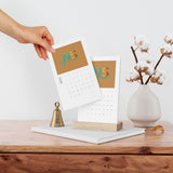 Vertical Desk Calendar